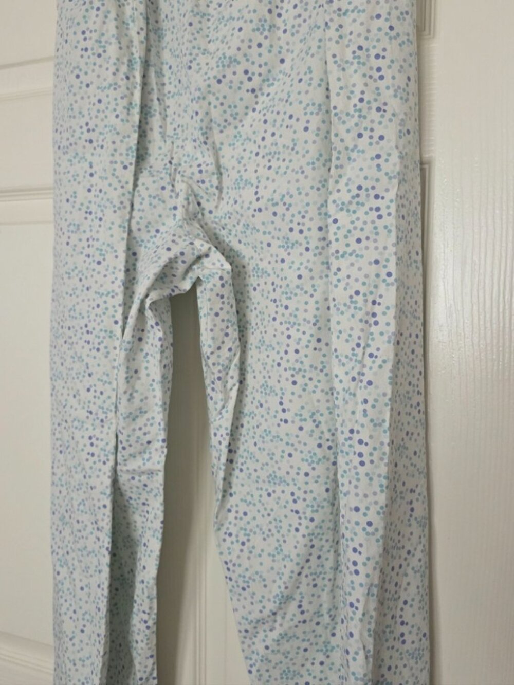 J. Jill Womens Sleepwear Multicolor Polka Dots Patch Pocket Pajama Pants - Picture 3 of 4